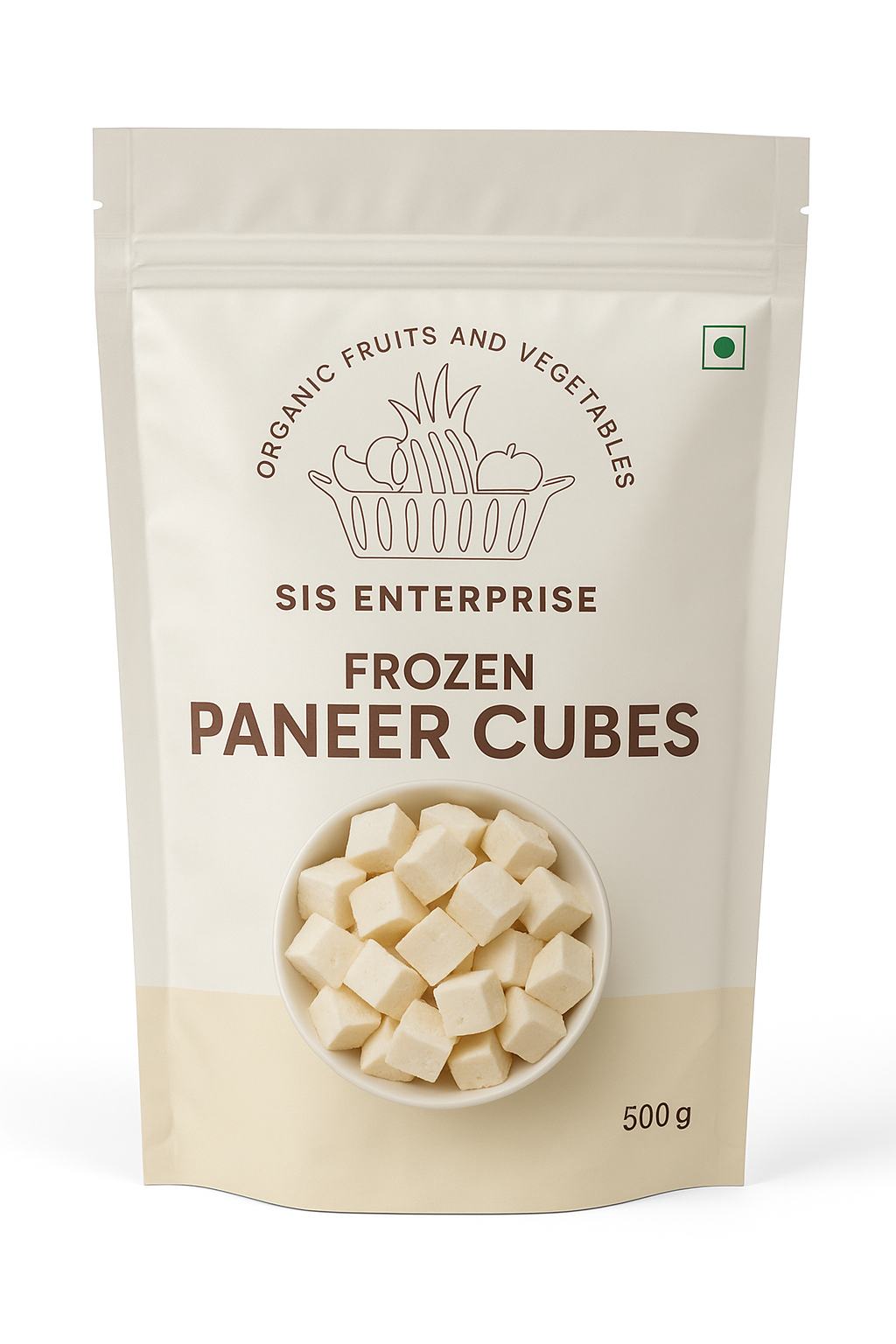 Frozen Paneer Cubes