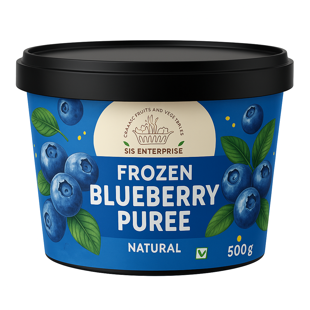 Frozen Blueberry Puree